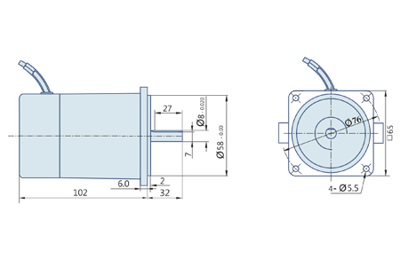 20 Watt : PMDC Motor