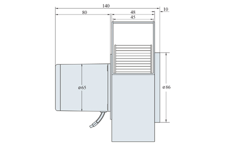 Centrifugal Blowers 25 Watt