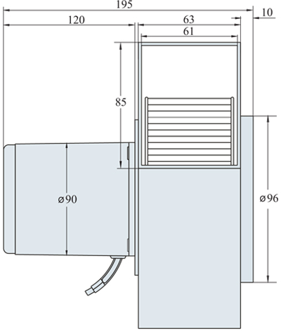 Centrifugal Blowers 40 Watt